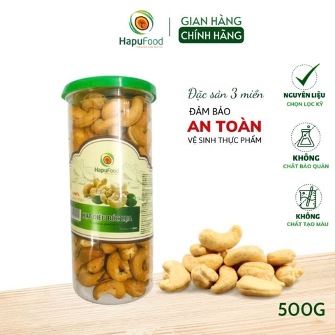Hạt điều bóc lụa hũ 500g