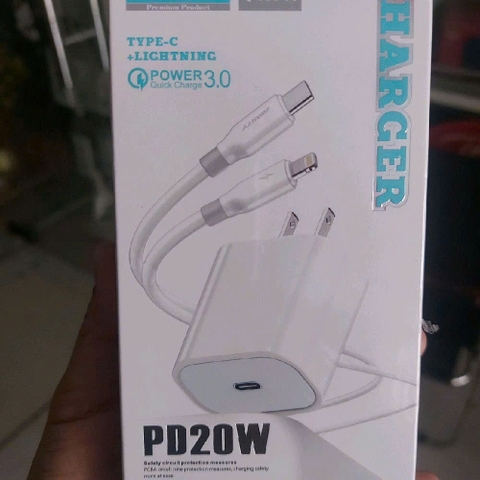 Bộ sạc nhanh 20W chính hãng ANSTY. hỗ trợ sạc được cho tất cả các dòng điện thoại iphone