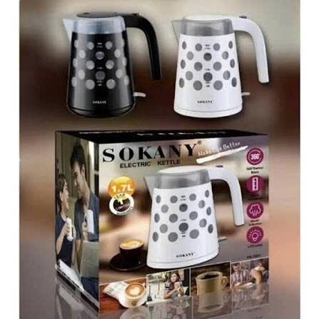 Ấm siêu tốc sokany 1.7L.