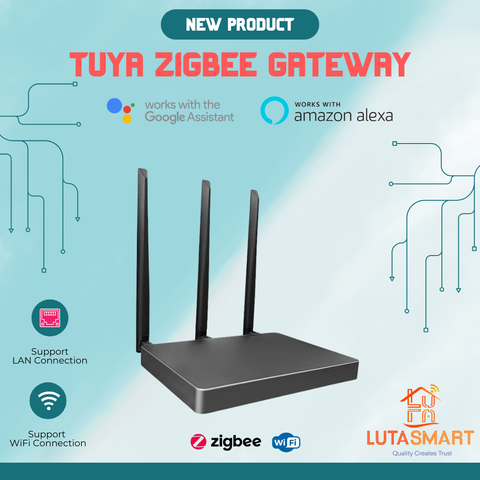 Bộ điều khiển trung tâm Zigbee Tuya - Dual Network