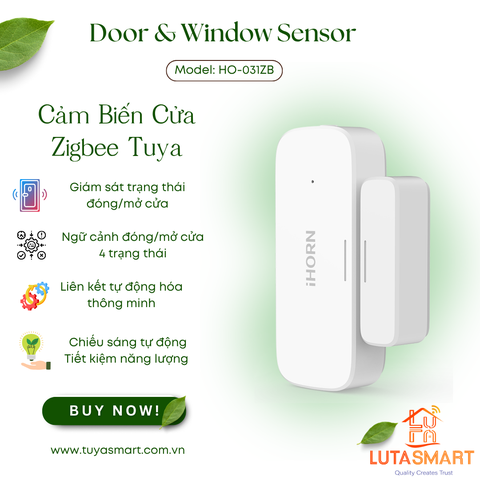 Cảm Biến Cửa Zigbee Tuya - HO-031ZB