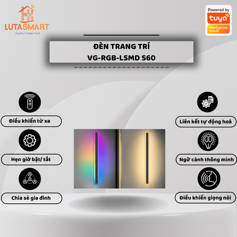 Đèn trang trí VG-RGB-LSMD-S60