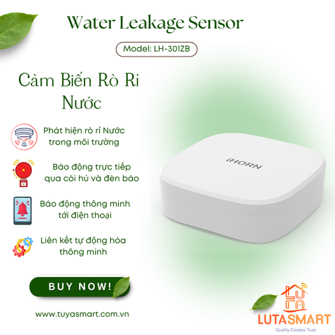 Cảm biến rò rỉ nước Zigbee Tuya - LH-301ZB