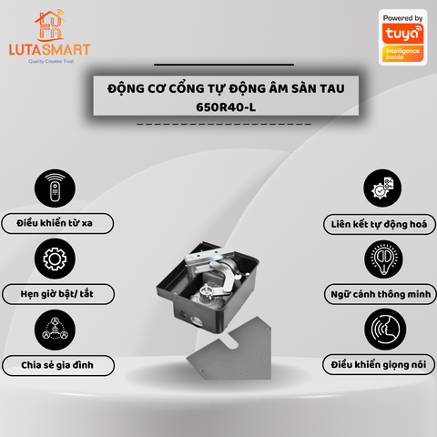 Động cơ cổng tự động âm sàn TAU - 650R40-L