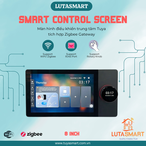 Màn hình điều khiển trung tâm 8inch