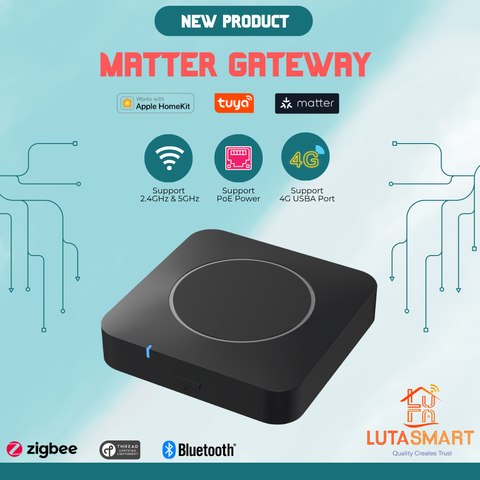 Bộ điều khiển trung tâm Matter Zigbee Thread 4G - THP23-ZB-X