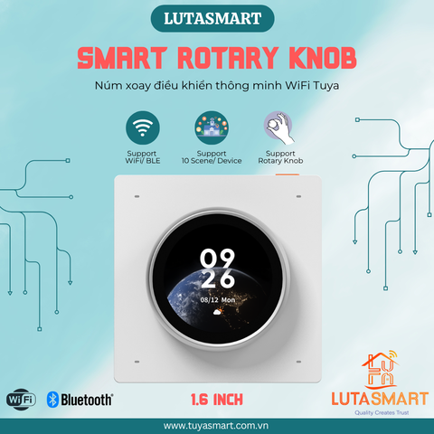 Núm xoay điều khiển thông minh WiFi Tuya