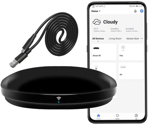 Bộ điều khiển hồng ngoại  Wifi - Tuya IR-R4