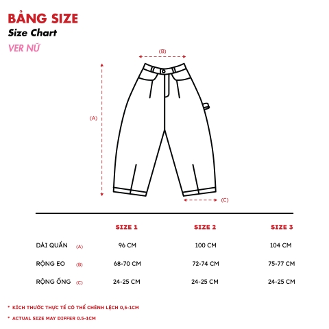 THEM® Denim Pants Relaxed Double Pocket ( ĐEN CÁT )