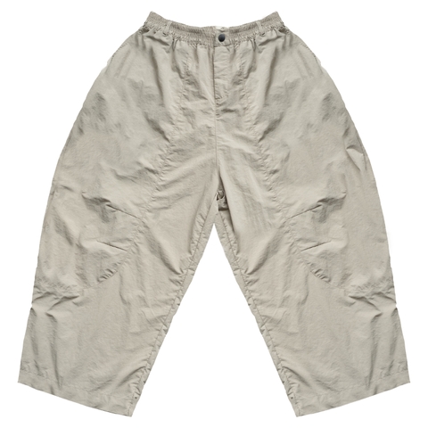 THEM® Quần gió ống rộng form Wide-leg Cream Pants .