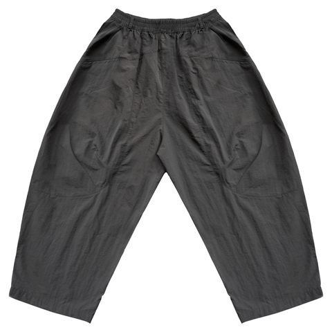 THEM® Quần gió ống rộng form Wide-leg Grey Pants .