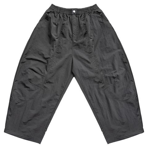 THEM® Quần gió ống rộng form Wide-leg Grey Pants .