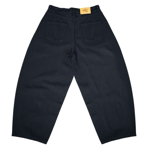 THEM® JEANS RELAXED SLOUCHY FIT Black Pants.