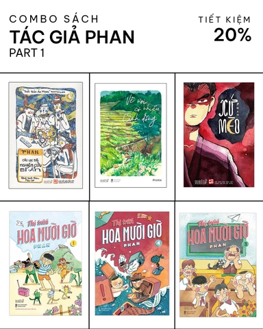 Combo - Sách của tác giả Phan (phần 1)