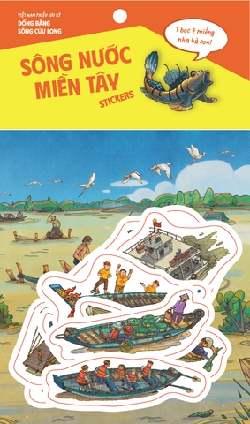 Sticker pack - VNPLK - Sông nước miền Tây