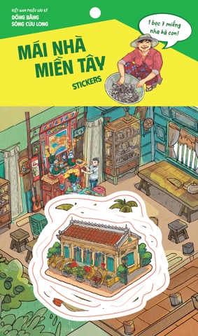 Sticker pack - VNPLK - Nhà miền Tây