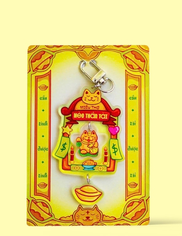 MX - Móc khóa Mèo Thần Tài