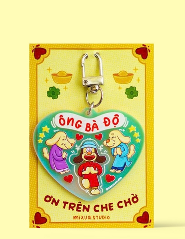 MX - Móc khóa Ông bà độ