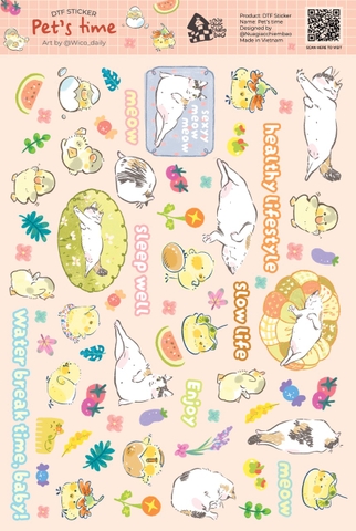 Sticker DTF - Mai's daily