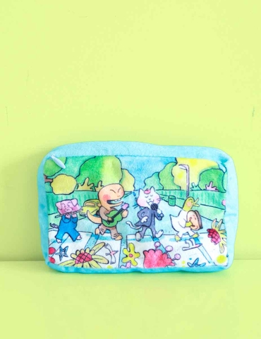 Mèo Trắng - Túi vuông - Bộ tứ