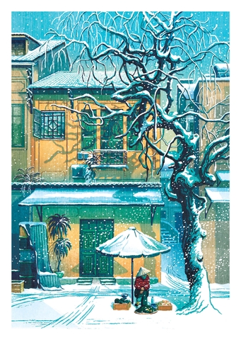 Tùng Lâm - Postcard 3 - Phố Châu Long - A6
