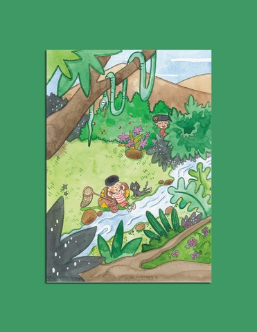 Poster Thị trấn Hoa Mười Giờ - Bên sông