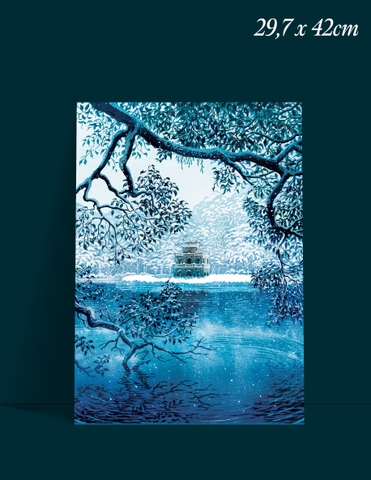 Tùng Lâm - Art Print 1 - Hồ Gươm - A3