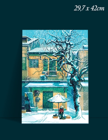 Tùng Lâm - Art Print 3 - Phố Châu Long - A3