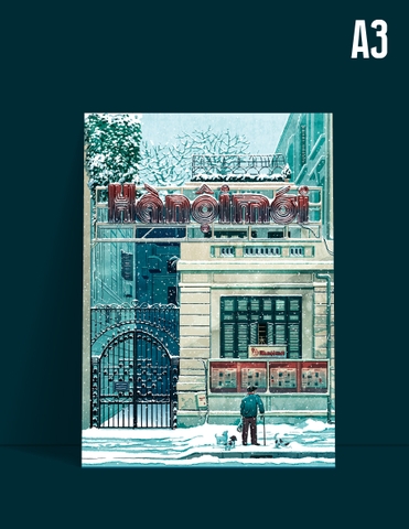 Tùng Lâm - Art Print 4 - Tòa soạn Hà Nội Mới - A3