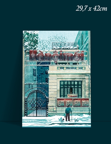 Tùng Lâm - Art Print 4 - Tòa soạn Hà Nội Mới - A3