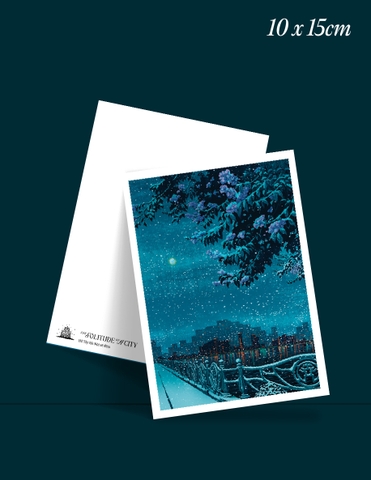 Tùng Lâm - Postcard 10 - Hồ Tây về đêm - A6