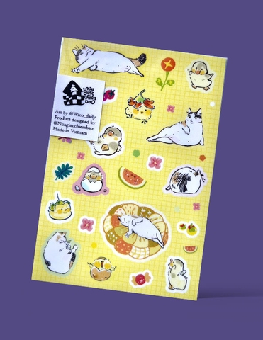 Sticker Pet's time A6