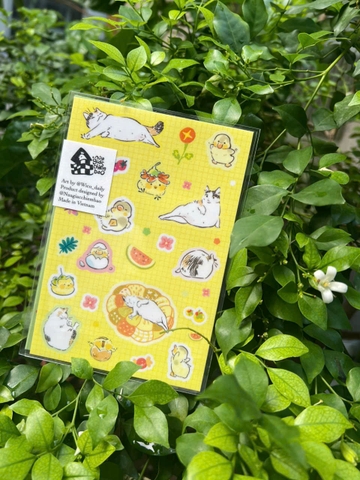 Sticker Pet's time A6