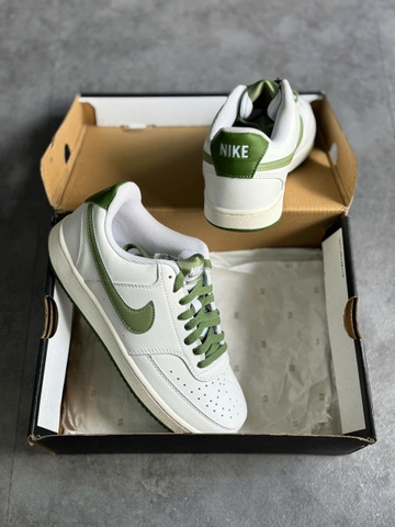 (chính hãng)Giày Nike Court Vision Low ‘White Oli Green’ FJ5480-100