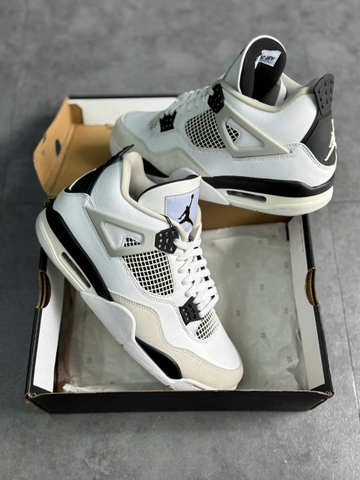 (CHÍNH HÃNG) Giày Nike Air Jordan 4 Retro 'Military Black' DH6927-111
