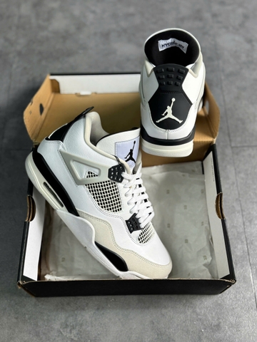 (CHÍNH HÃNG) Giày Nike Air Jordan 4 Retro 'Military Black' DH6927-111