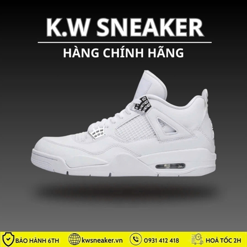 (CHÍNH HÃNG) Giày Air Jordan 4 Pure Money 308497-100