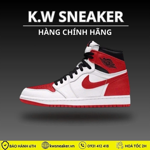 (Chính Hãng) Giày Nike Air Jordan 1 Retro High OG 'Heritage' 555088 161