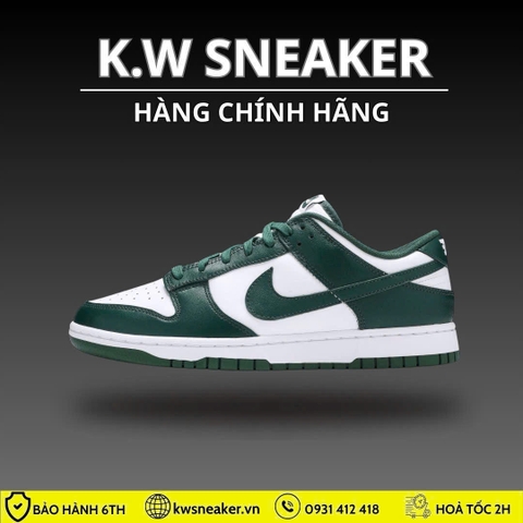 (Chính Hãng) Giày Nike Dunk Low ‘Michigan State’ DD1391-101