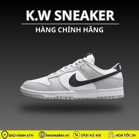 (Chính Hãng) Giày Nike Dunk Low Retro SE Jackpot ‘Grey Fog’ DR9654-001