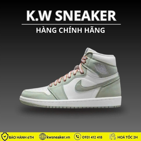 (CHÍNH HÃNG) Giày Jordan 1 Retro Mid OG in Seafoam Green CD0461-002