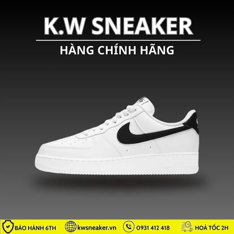(Chính Hãng) Giày Nike Air Force 1 Low White Black CT2302-100