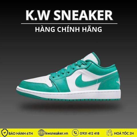 (Chính Hãng)Giày Nike Wmns Jordan 1 Low ‘New Emerald’ DC0774-132