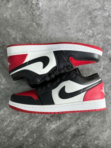 ( Chính Hãng ) Giày Nike Air Jordan 1 Low ‘Bred Toe’ 553558-161