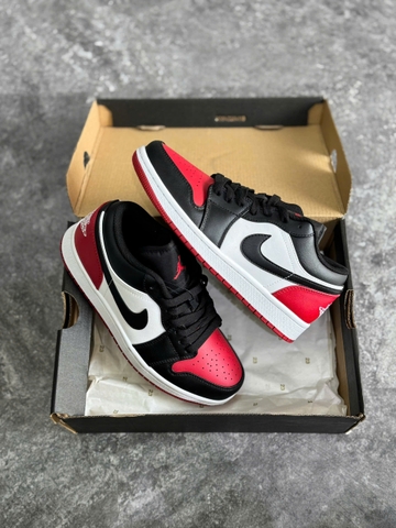 ( Chính Hãng ) Giày Nike Air Jordan 1 Low ‘Bred Toe’ 553558-161
