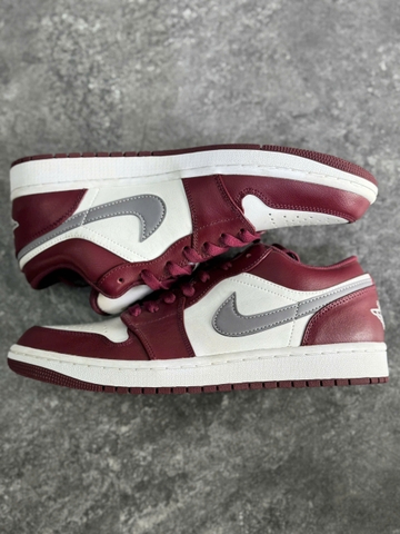 (Chính Hãng) Giày Jordan 1 Low Cherrywood Red 553558-615