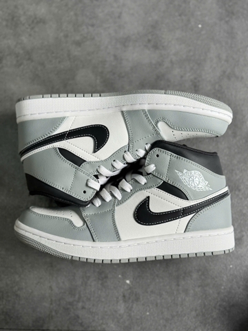 ( Chính Hãng ) Giày Nike Air Jordan 1 Mid ‘Light Smoke Grey’ 554724-078