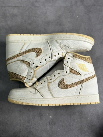 ( Chính Hãng ) Giày Nike Air Jordan 1 Retro High Vibrations Of Naija ‘Beige’ FD8631-100
