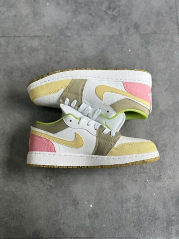 (Chính Hãng) Giày Nike Air Jordan 1 Low GS ‘Mutcolor’ DJ0341-100