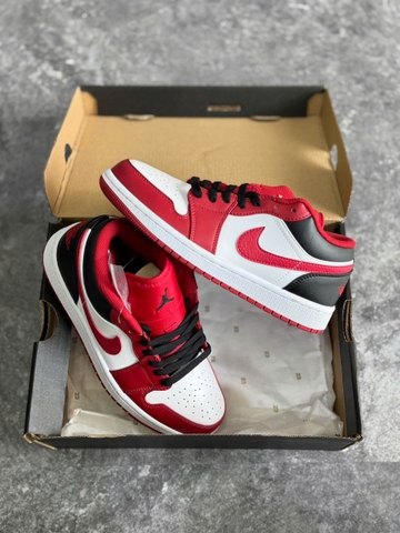 (Chính Hãng)Giày Nike Air Jordan 1 Low ‘Reverse Black Toe’ 553558-163